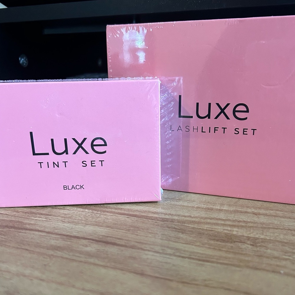 Luxe lash lift and tint set- Brand new